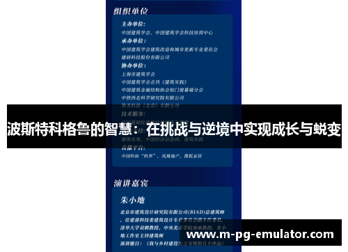 波斯特科格鲁的智慧:在挑战与逆境中实现成长与蜕变 波斯特科格鲁的智慧:在挑战与逆境中实现成长与蜕变